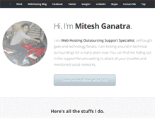 Tablet Screenshot of miteshganatra.com